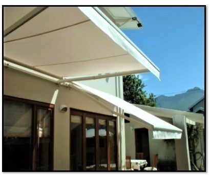 standard fold arm awning